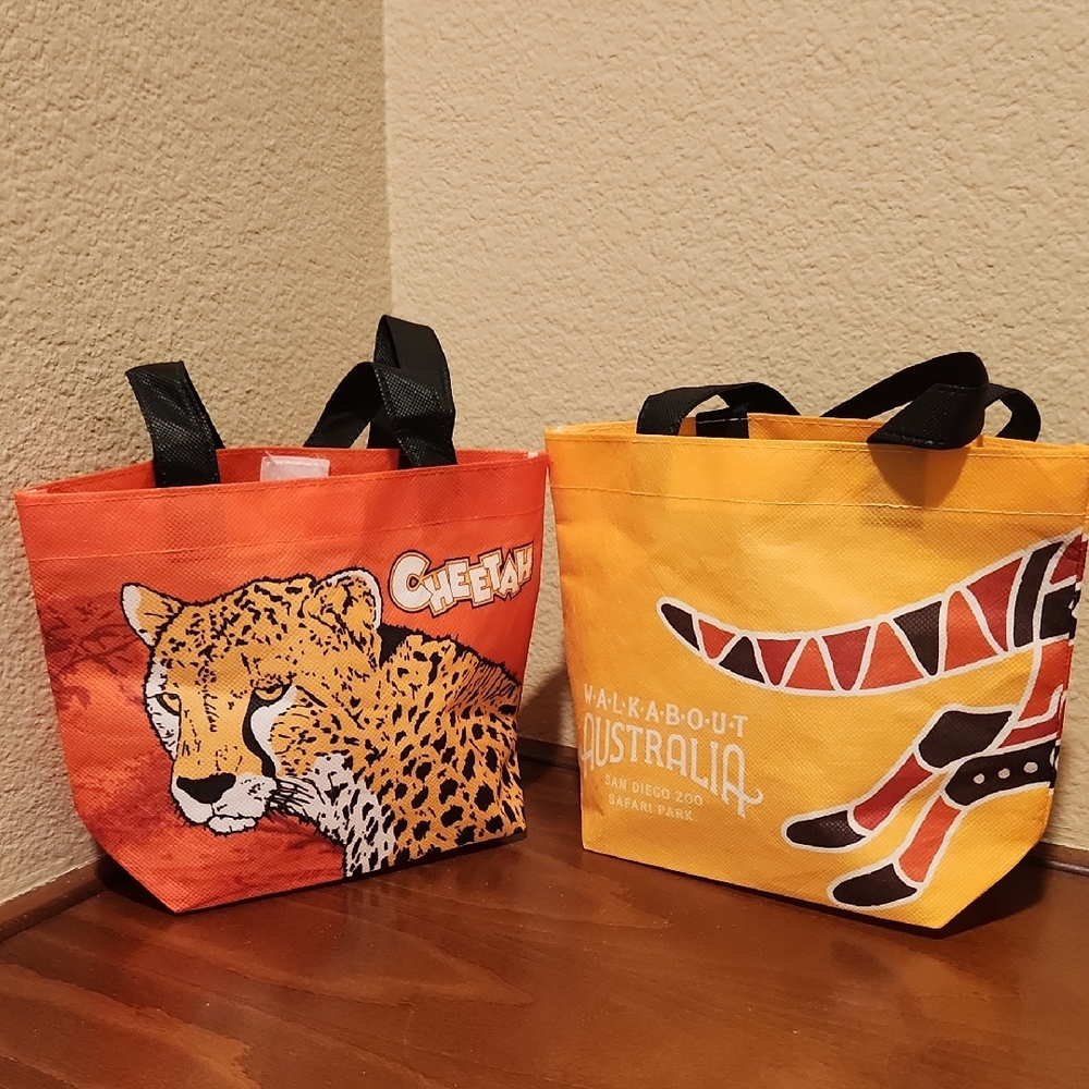San Diego Zoo / Safari Park Reusable Lunch Totes